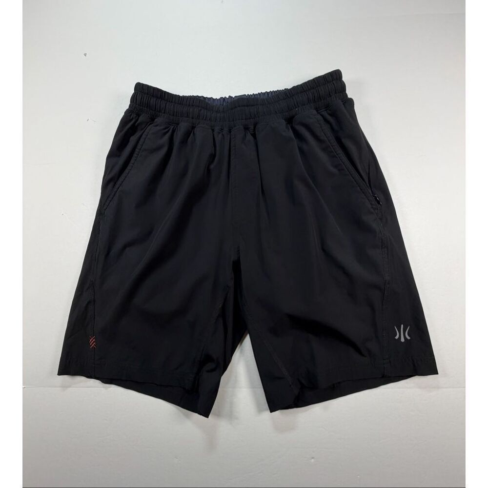Rhone Mako 9" Inseam Shorts Black Athletic Lined Training Gym Mens Size Small